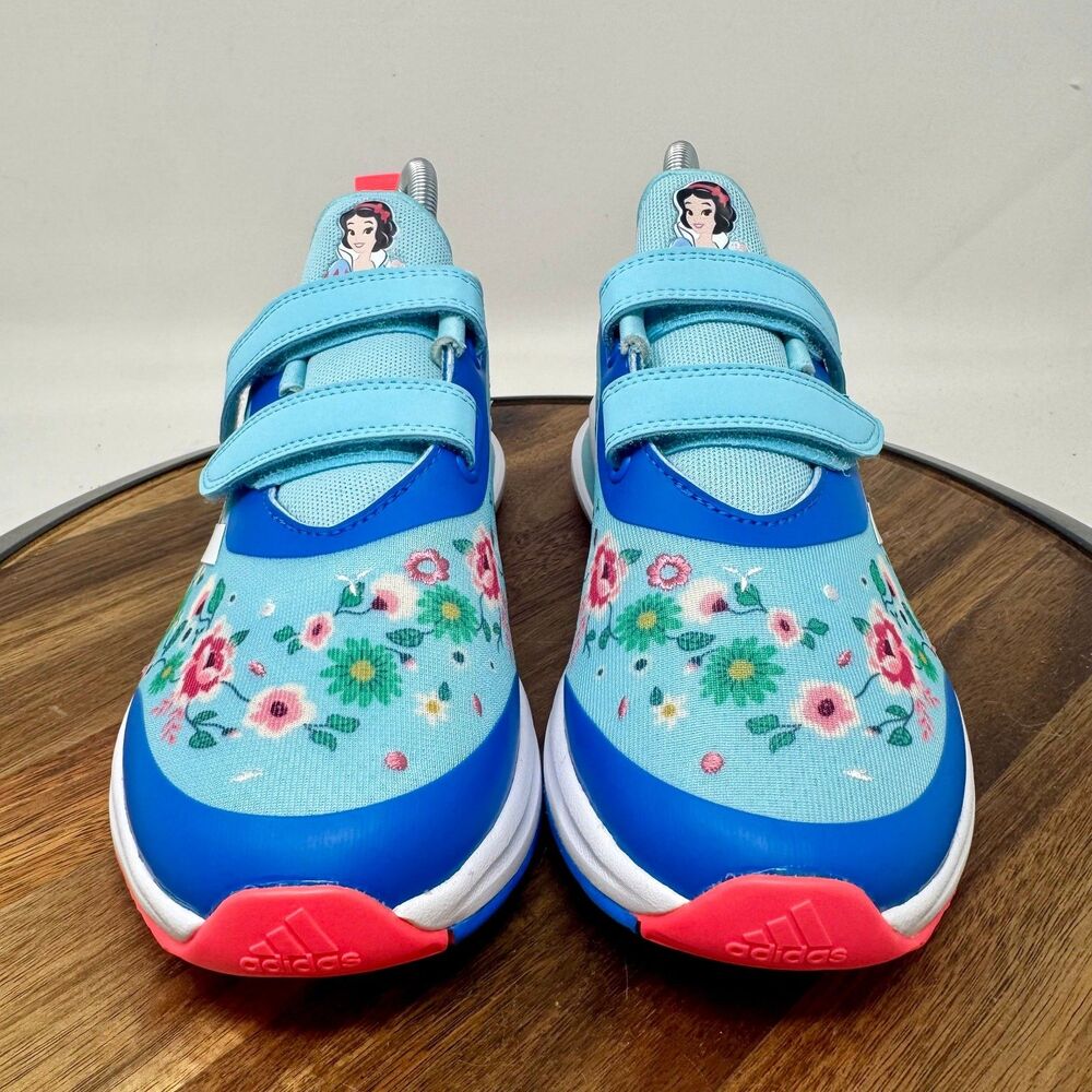Adidas x Disney FortaRun Snow White Azul GY5426 Sneakers Shoes Size Y6.5=W8.5 - Picture 2 of 10